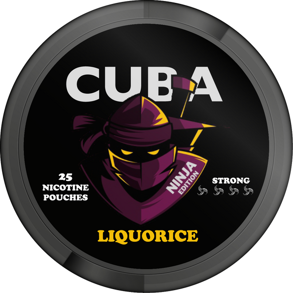 CUBA Ninja Liqourice Slim Strong