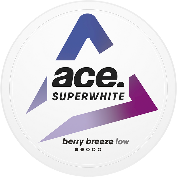 ACE Berry Breeze Slim Low All White Snus