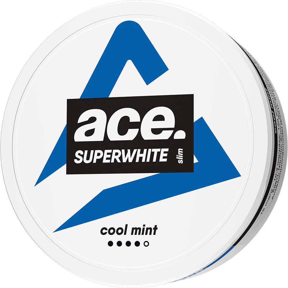 ACE Cool Mint Slim All White Snus