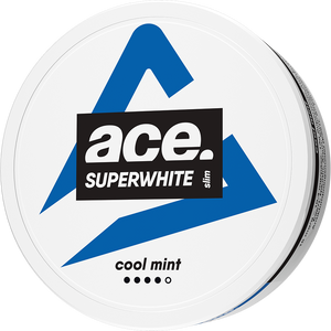 ACE Cool Mint Slim All White Snus