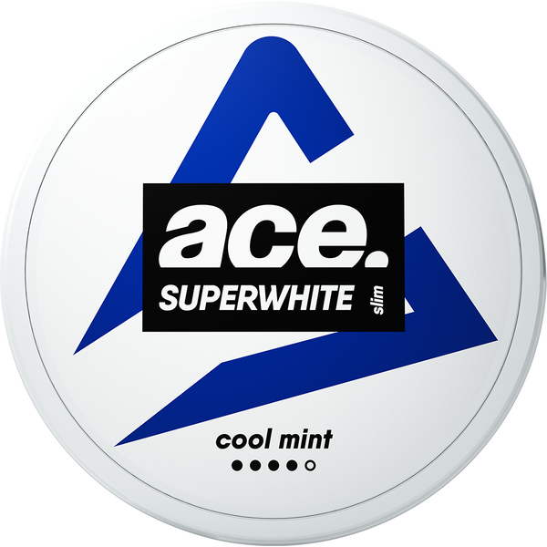 ACE Cool Mint Slim All White Snus