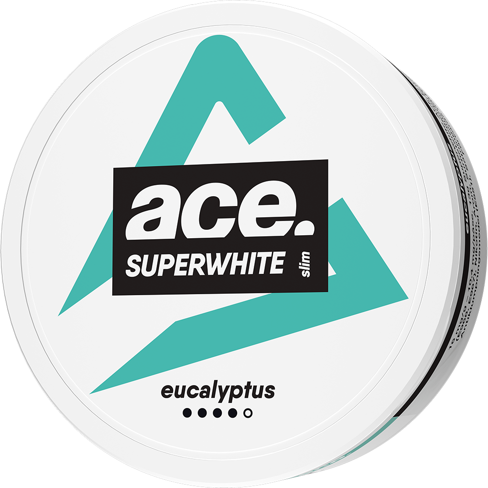 ACE Eucalyptus Slim All White Snus