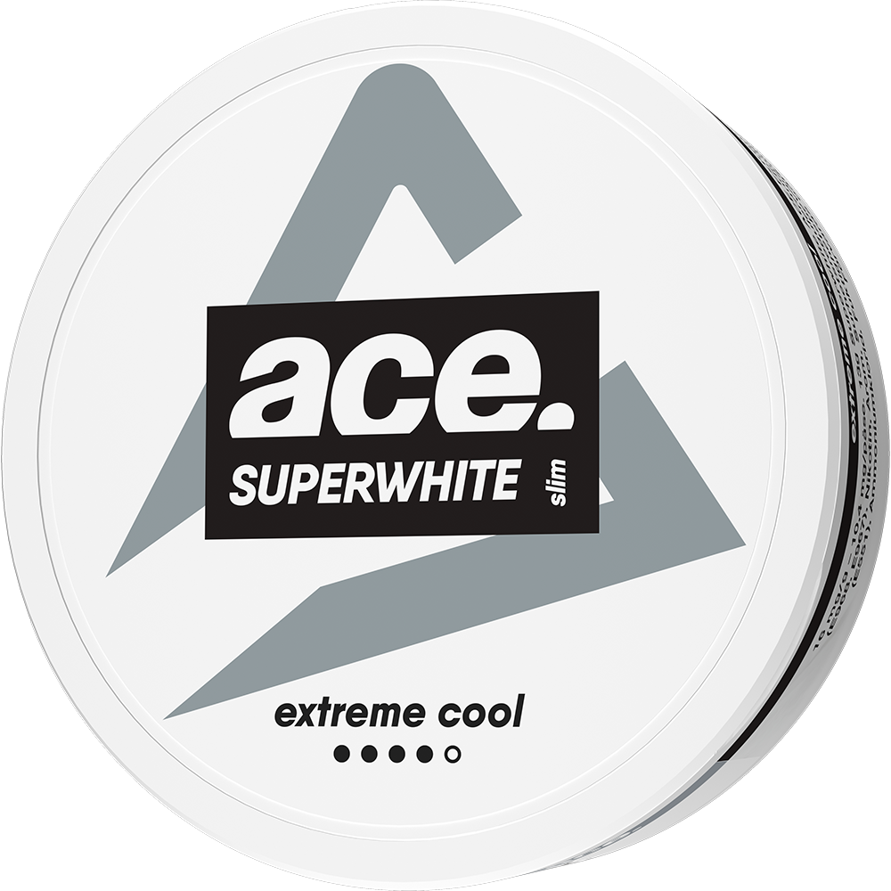 ACE Extreme Cool Slim All White Snus