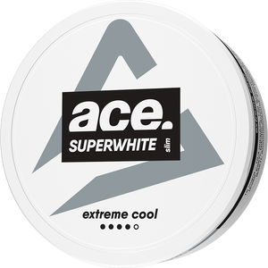 ACE Extreme Cool Slim All White Snus