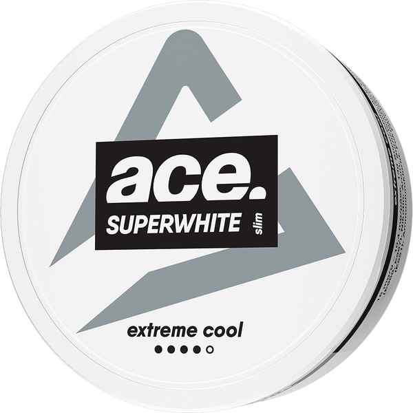 ACE Extreme Cool Slim All White Snus