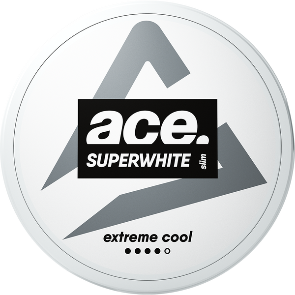 ACE Extreme Cool Slim All White Snus