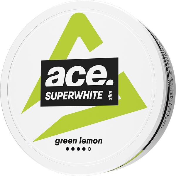 ACE Green Lemon Slim All White Snus