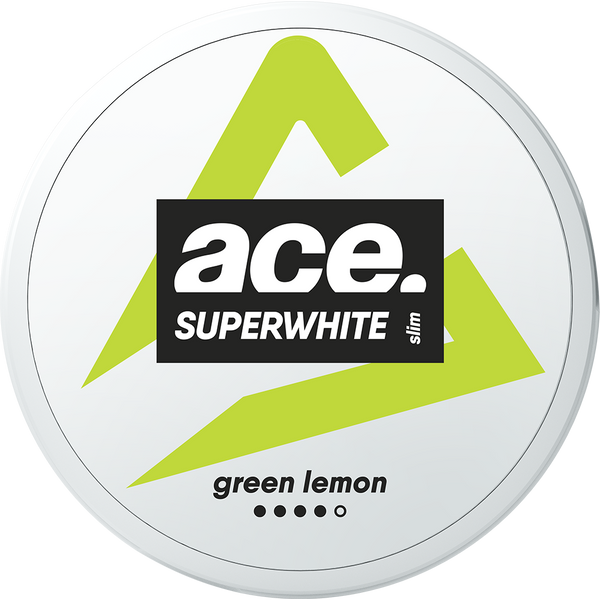 ACE Green Lemon Slim All White Snus