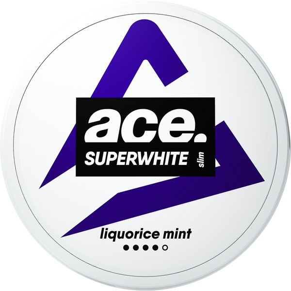 ACE Licorice Mint Slim All White Snus