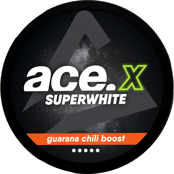 ACE X Guarana Chili Boost Slim All White Snus