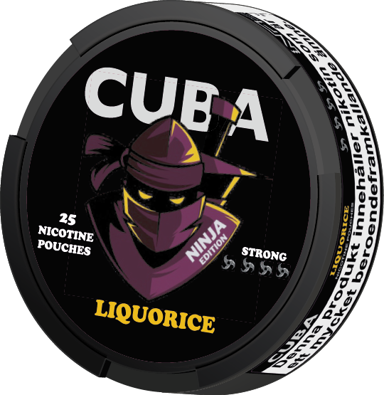 CUBA Ninja Liqourice Slim Strong