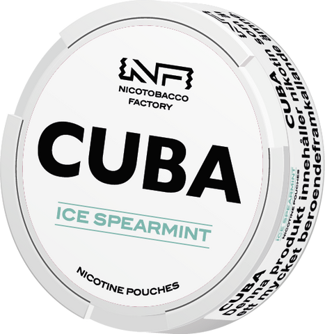 CUBA White Ice Spearmint Slim