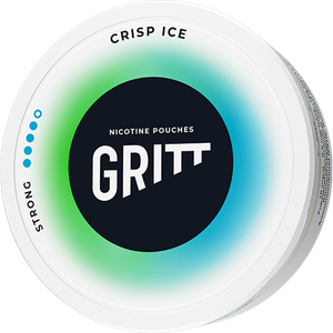 GRITT Crisp Ice Super Slim Strong All White Snus