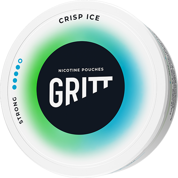 GRITT Crisp Ice Super Slim Strong All White Snus