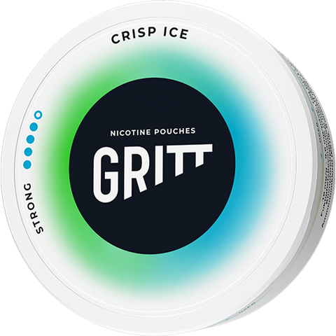 GRITT Crisp Ice Super Slim Strong All White Snus