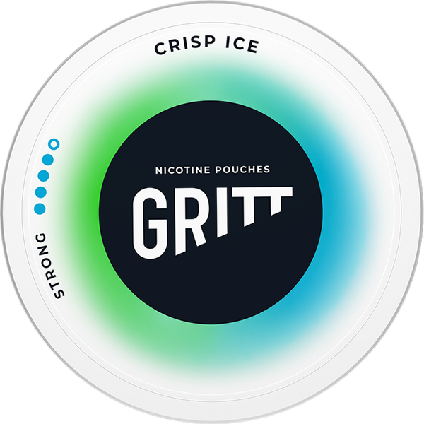 GRITT Crisp Ice Super Slim Strong All White Snus