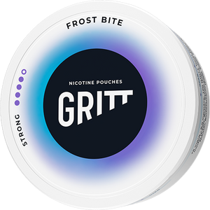 GRITT Frost Bite Super Slim Strong All White Snus