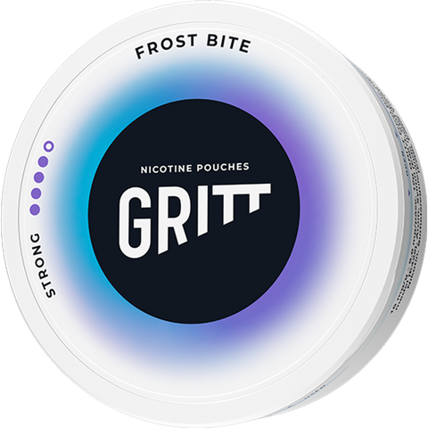 GRITT Frost Bite Super Slim Strong All White Snus