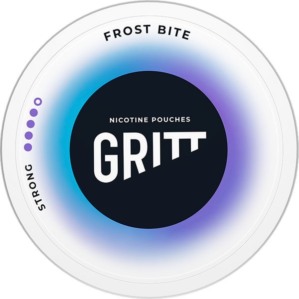 GRITT Frost Bite Super Slim Strong All White Snus