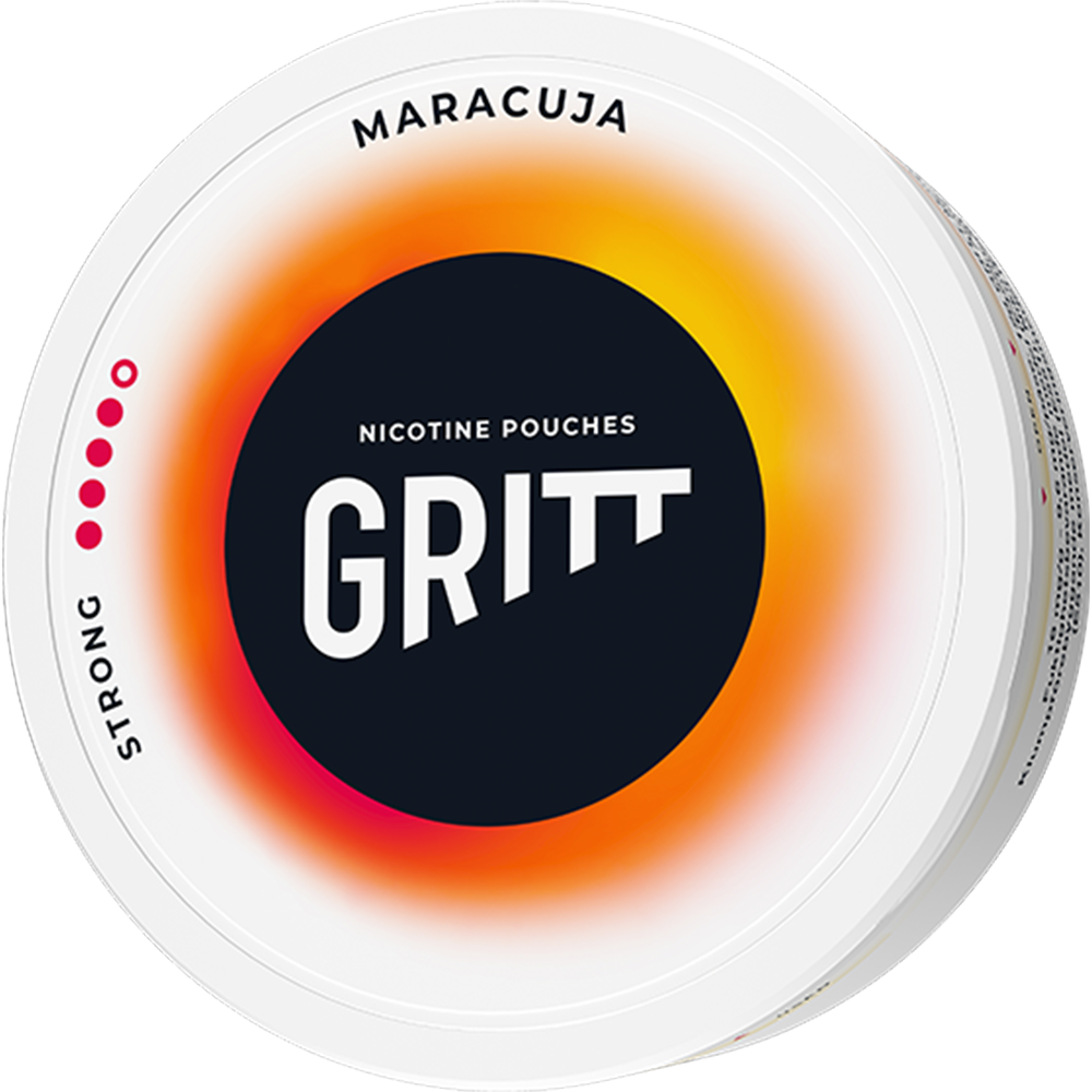 GRITT Maracuja Super Slim Strong All White Snus