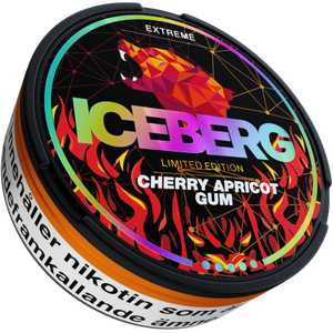 ICEBERG Cherry Apricot Gum Extreme 50mg