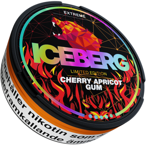 ICEBERG Cherry Apricot Gum Extreme 50mg