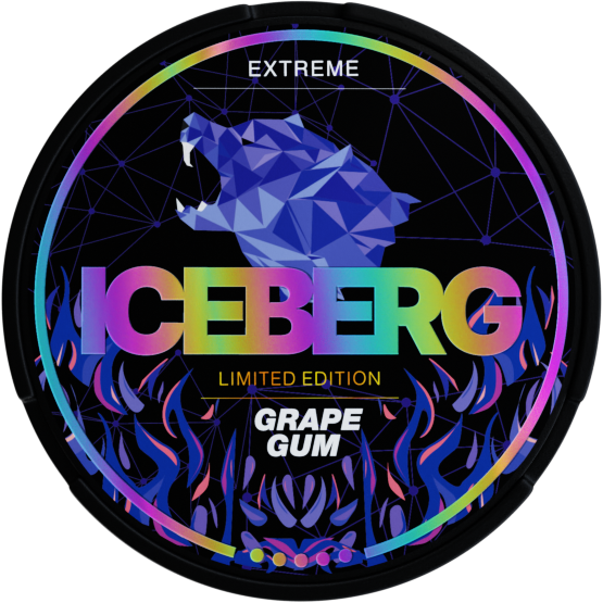 ICEBERG Grape Gum Extreme 50mg