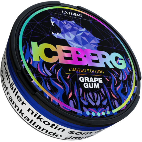 ICEBERG Grape Gum Extreme 50mg