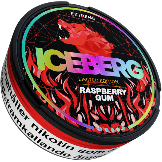 ICEBERG Raspberry Gum Extreme 50mg