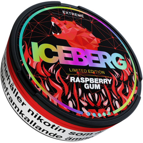 ICEBERG Raspberry Gum Extreme 50mg