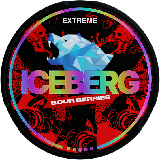 ICEBERG Sour Berries Extreme 50mg