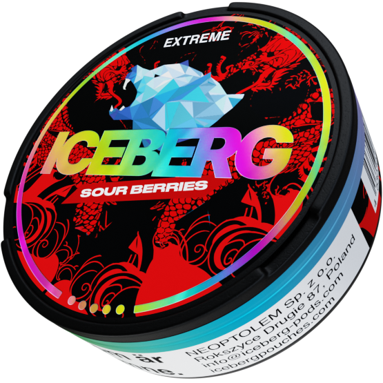 ICEBERG Sour Berries Extreme 50mg