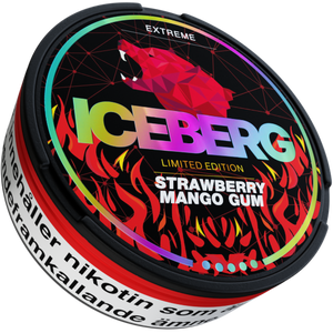 ICEBERG Strawberry Mango Gum Extreme 50mg