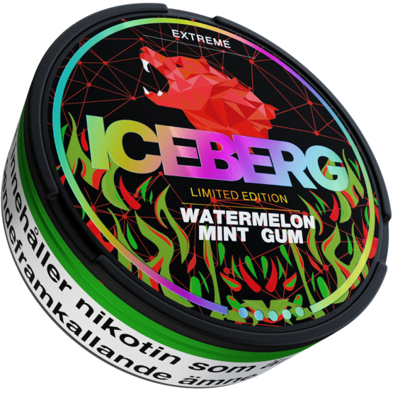 ICEBERG Watermelon Mint Gum Extreme 50mg