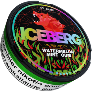 ICEBERG Watermelon Mint Gum Extreme 50mg