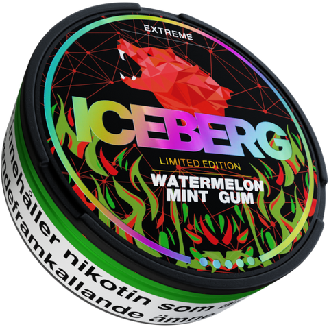 ICEBERG Watermelon Mint Gum Extreme 50mg