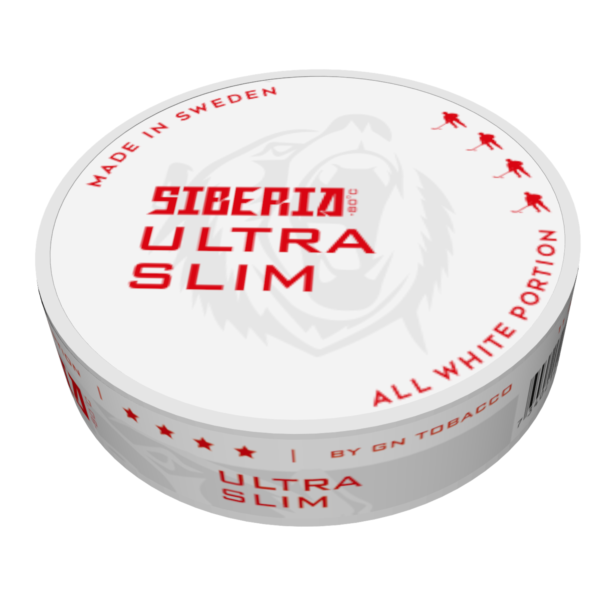 Siberia All White Ultra Slim Portion