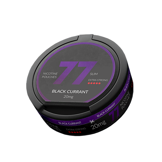 77 Black Currant Slim Medium All White Snus