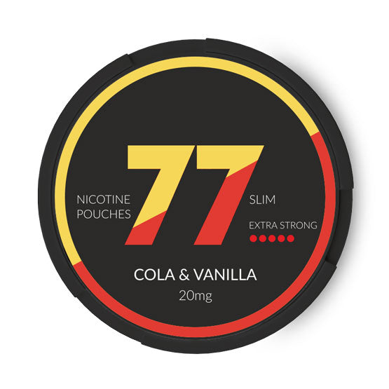 77 Cola & Vanilla Slim Medium All White Snus