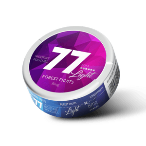 77 Forest Fruits Slim Light All White Snus