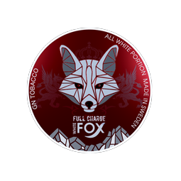 White Fox Full Charge Slim Extra Strong All White Snus