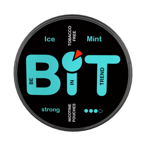 BiT Ice Mint Slim Strong All White Snus