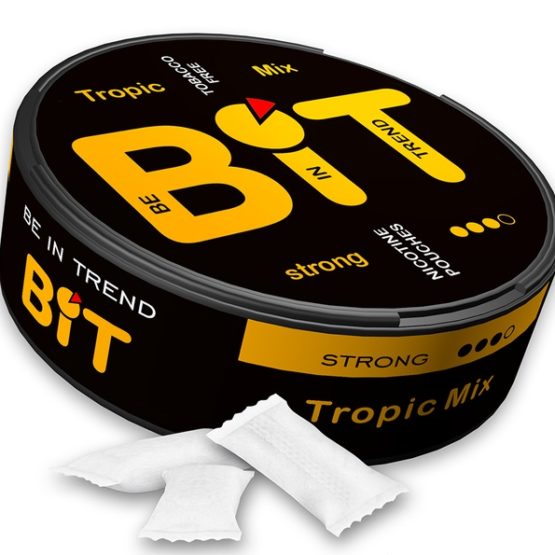 BiT Tropic Mix Slim Strong All White Snus