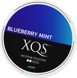 XQS Blueberry Mint Light All White Snus