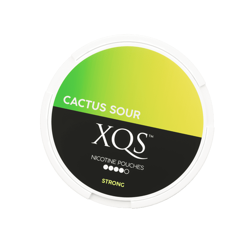 XQS Cactus Sour Slim Strong All White Snus