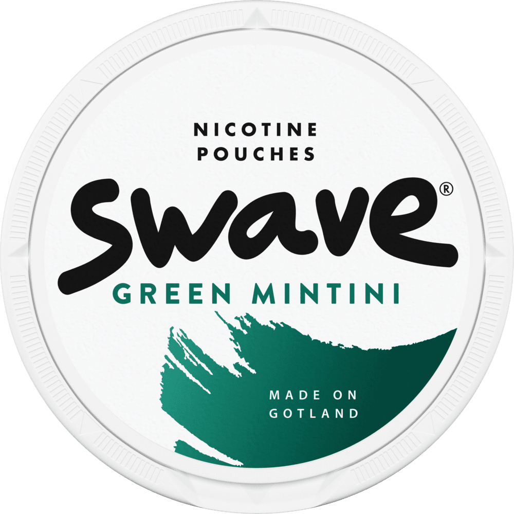 SWAVE Green Minitini Slim All White Snus