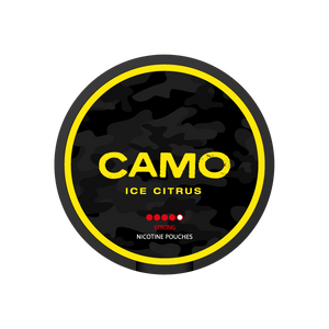 CAMO Ice Citrus Slim Strong All White Snus