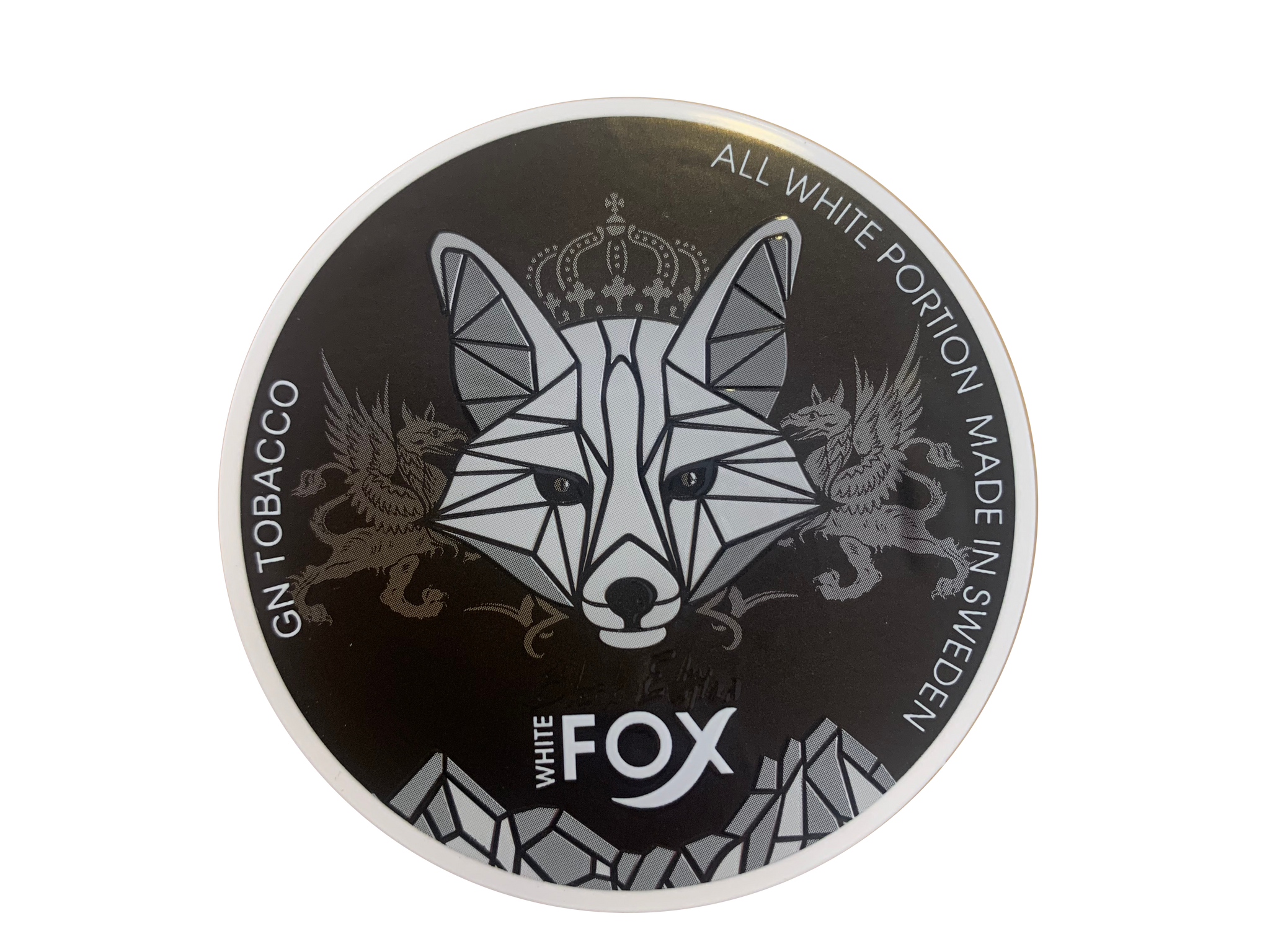 White Fox Black Edition Slim Extra Strong All White Snus