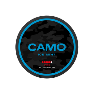 CAMO Icy Mint Slim Strong All White Snus