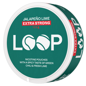 LOOP Jalapeno Lime Slim Extra Strong All White Snus